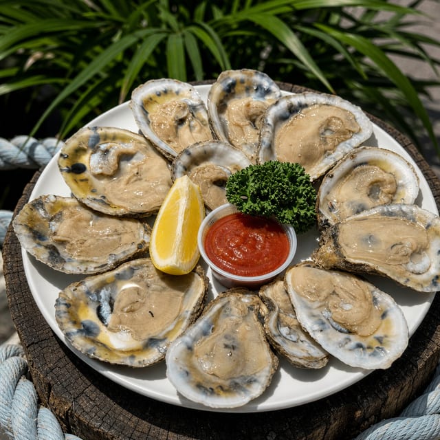 Blue Point Oysters (1 Pc.).