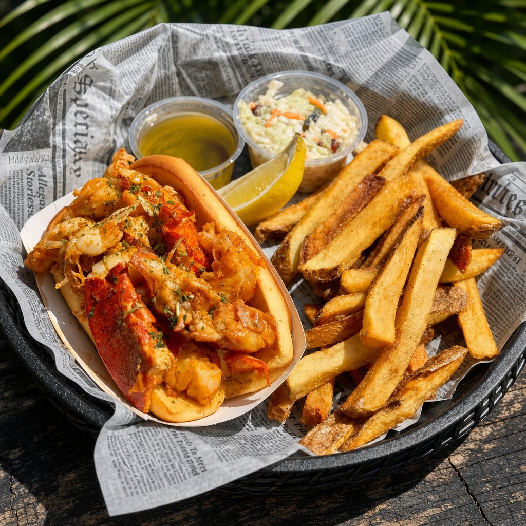 Hot Lobster Roll.