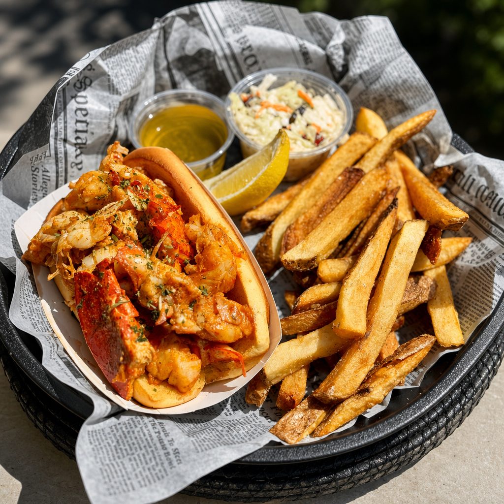 Hot Lobster Roll.